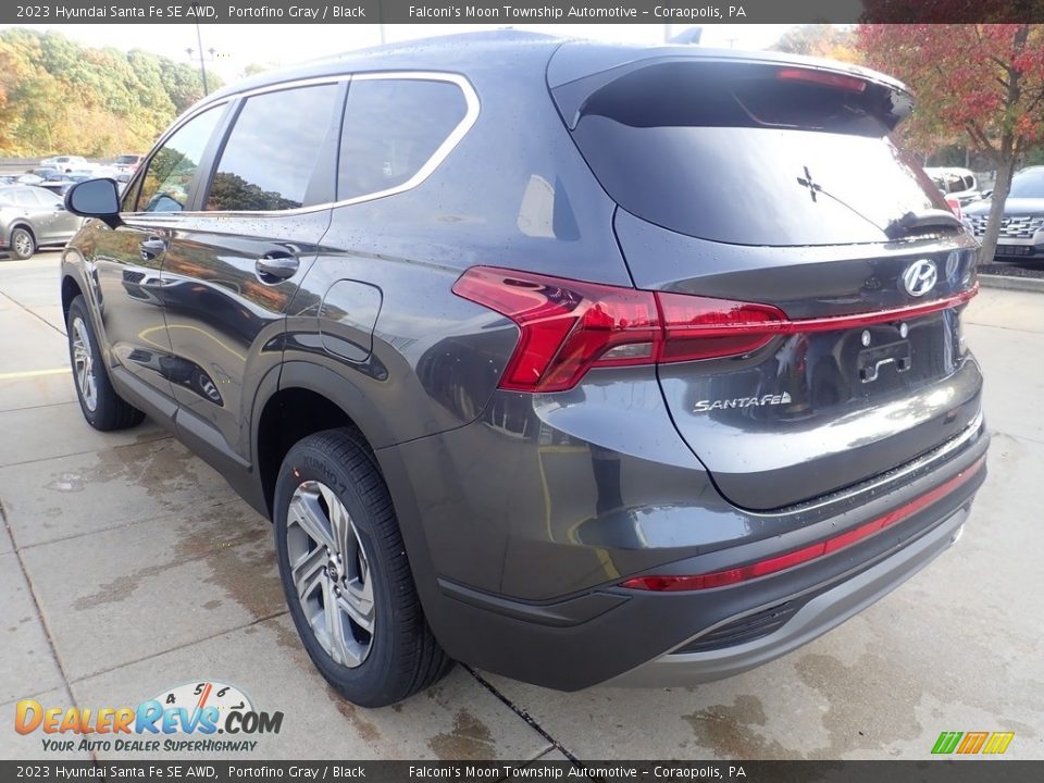 2023 Hyundai Santa Fe SE AWD Portofino Gray / Black Photo #5