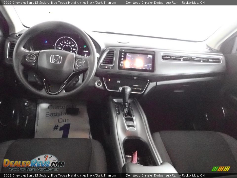 2012 Chevrolet Sonic LT Sedan Blue Topaz Metallic / Jet Black/Dark Titanium Photo #26