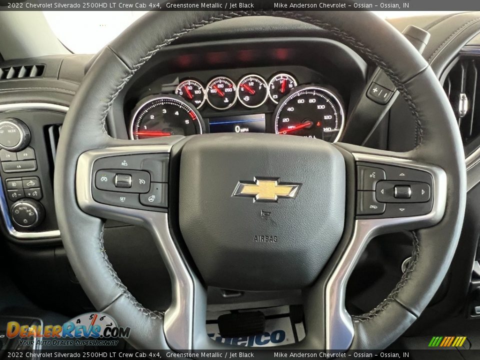 2022 Chevrolet Silverado 2500HD LT Crew Cab 4x4 Steering Wheel Photo #19