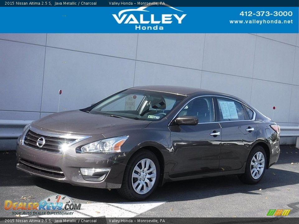 2015 Nissan Altima 2.5 S Java Metallic / Charcoal Photo #1