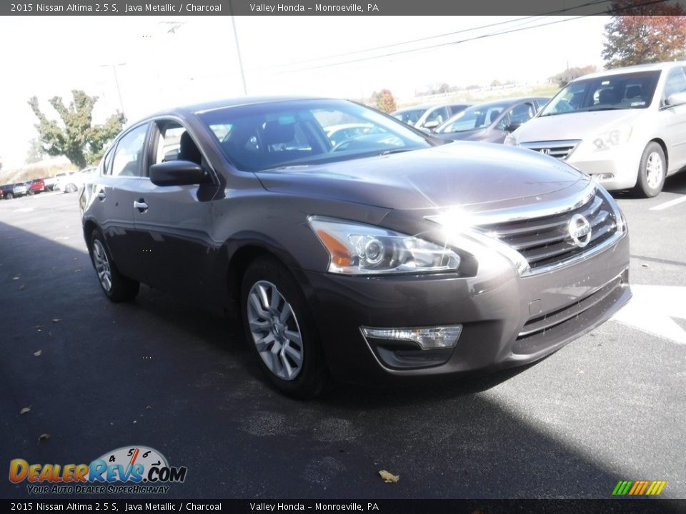 2015 Nissan Altima 2.5 S Java Metallic / Charcoal Photo #5