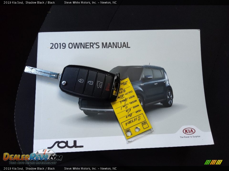 2019 Kia Soul Shadow Black / Black Photo #30