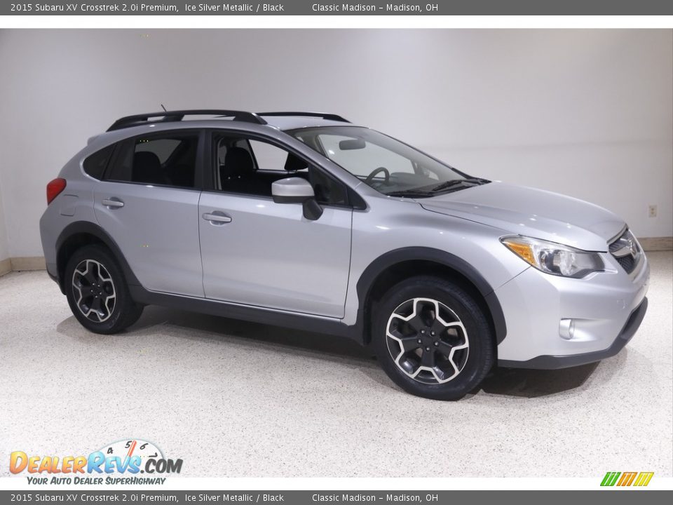 2015 Subaru XV Crosstrek 2.0i Premium Ice Silver Metallic / Black Photo #1