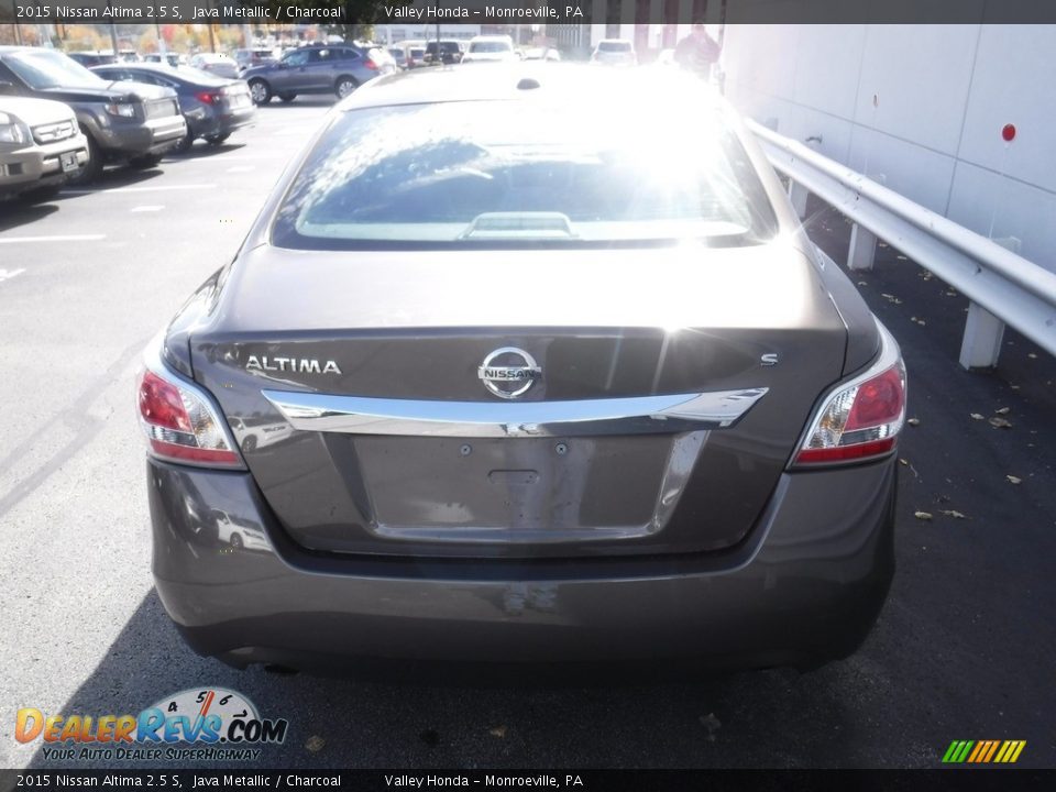 2015 Nissan Altima 2.5 S Java Metallic / Charcoal Photo #9