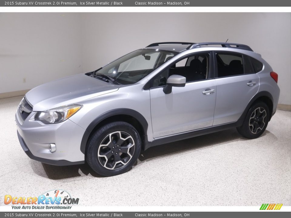2015 Subaru XV Crosstrek 2.0i Premium Ice Silver Metallic / Black Photo #3