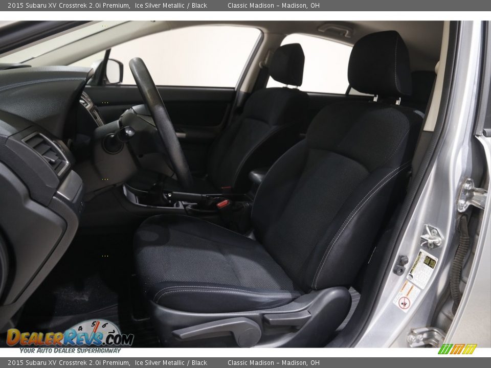 2015 Subaru XV Crosstrek 2.0i Premium Ice Silver Metallic / Black Photo #5