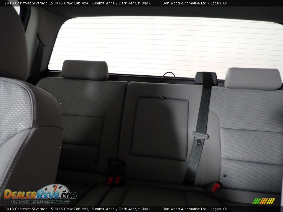 2018 Chevrolet Silverado 1500 LS Crew Cab 4x4 Summit White / Dark Ash/Jet Black Photo #20