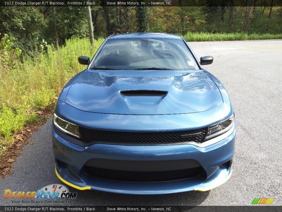 2022 Dodge Charger R/T Blacktop Frostbite / Black Photo #3