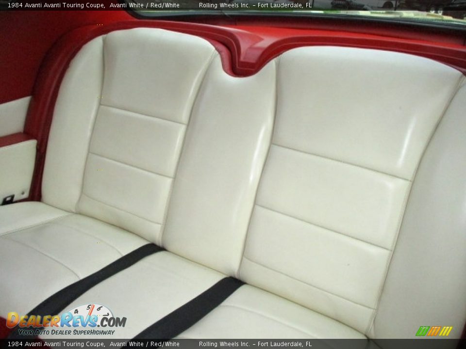 Rear Seat of 1984 Avanti Avanti Touring Coupe Photo #16