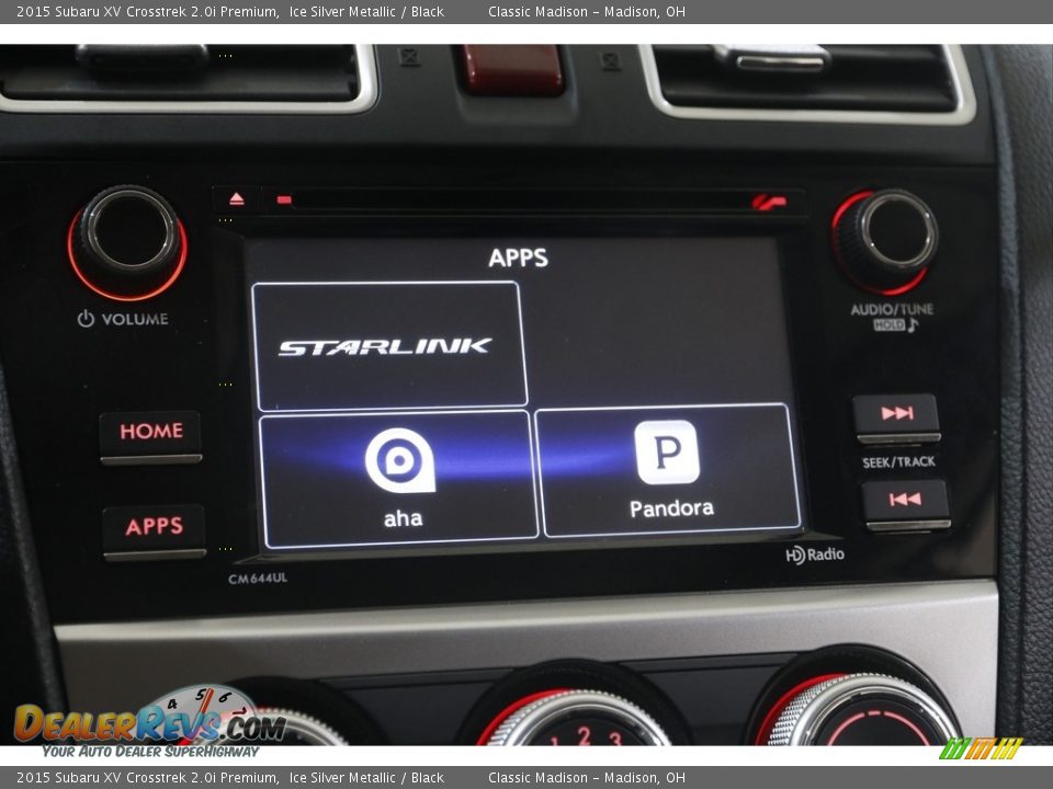 2015 Subaru XV Crosstrek 2.0i Premium Ice Silver Metallic / Black Photo #13