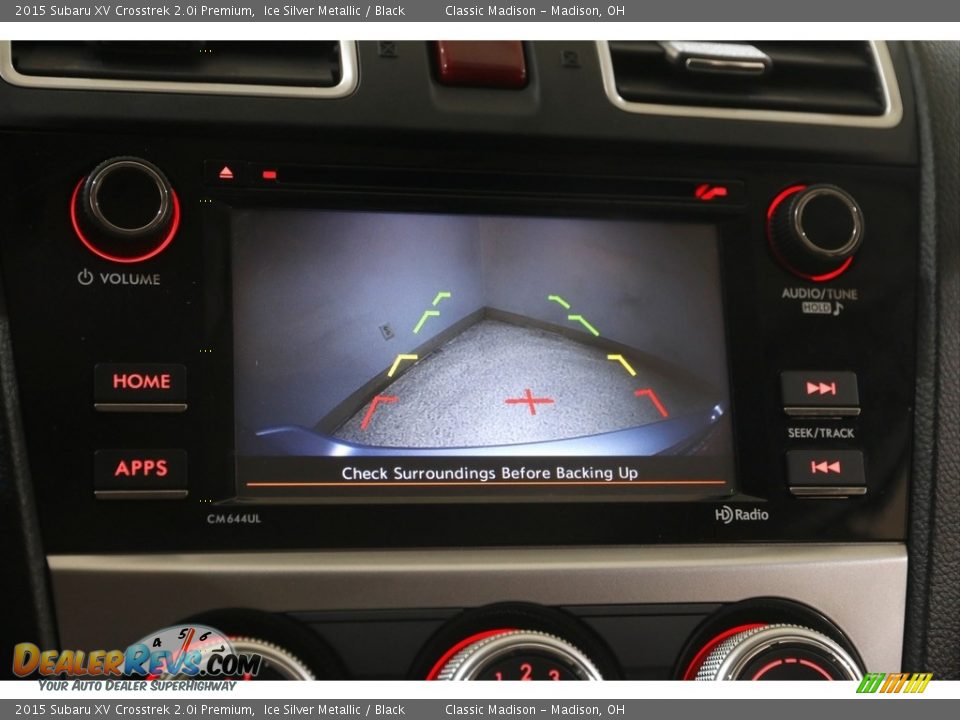 2015 Subaru XV Crosstrek 2.0i Premium Ice Silver Metallic / Black Photo #14