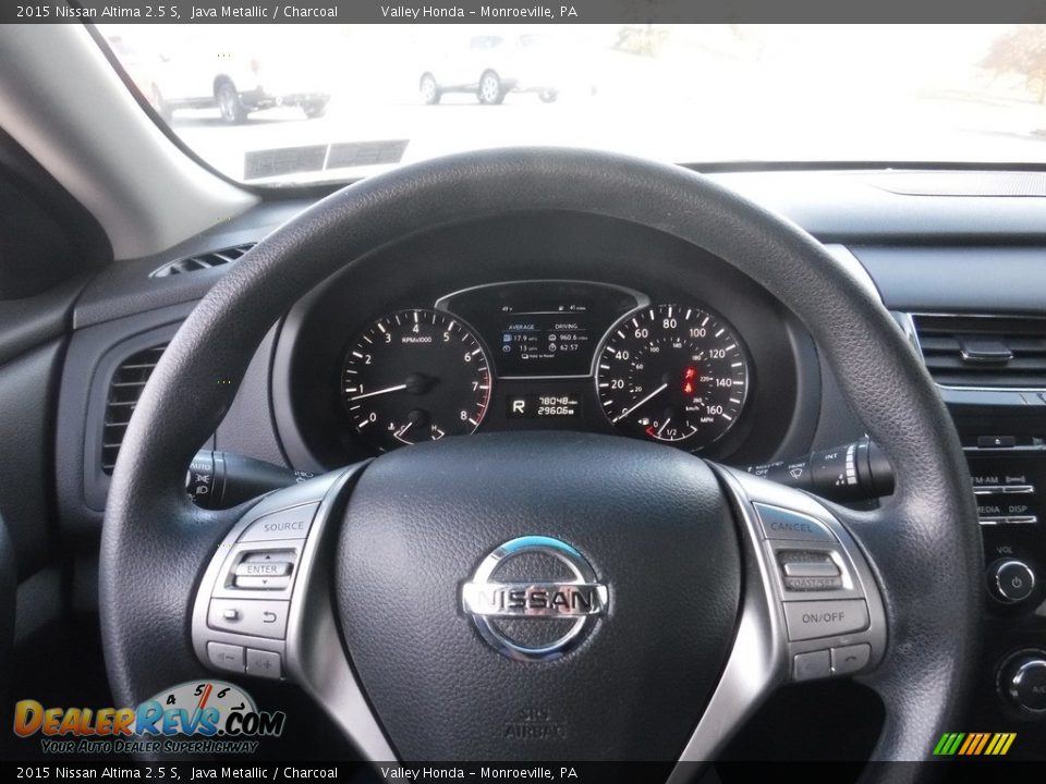 2015 Nissan Altima 2.5 S Java Metallic / Charcoal Photo #19