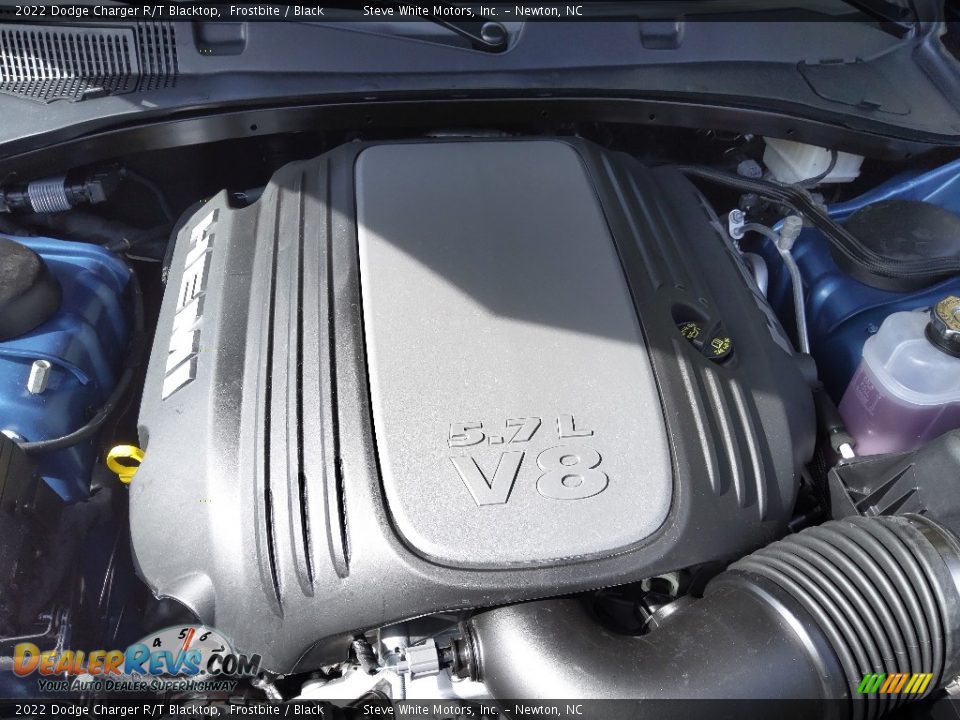 2022 Dodge Charger R/T Blacktop Frostbite / Black Photo #9