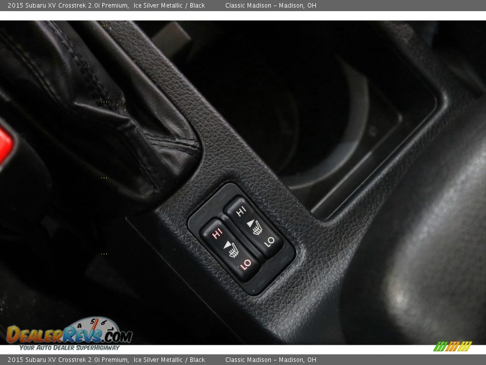 2015 Subaru XV Crosstrek 2.0i Premium Ice Silver Metallic / Black Photo #17