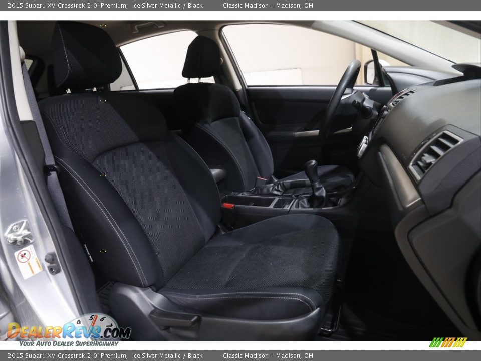 2015 Subaru XV Crosstrek 2.0i Premium Ice Silver Metallic / Black Photo #18
