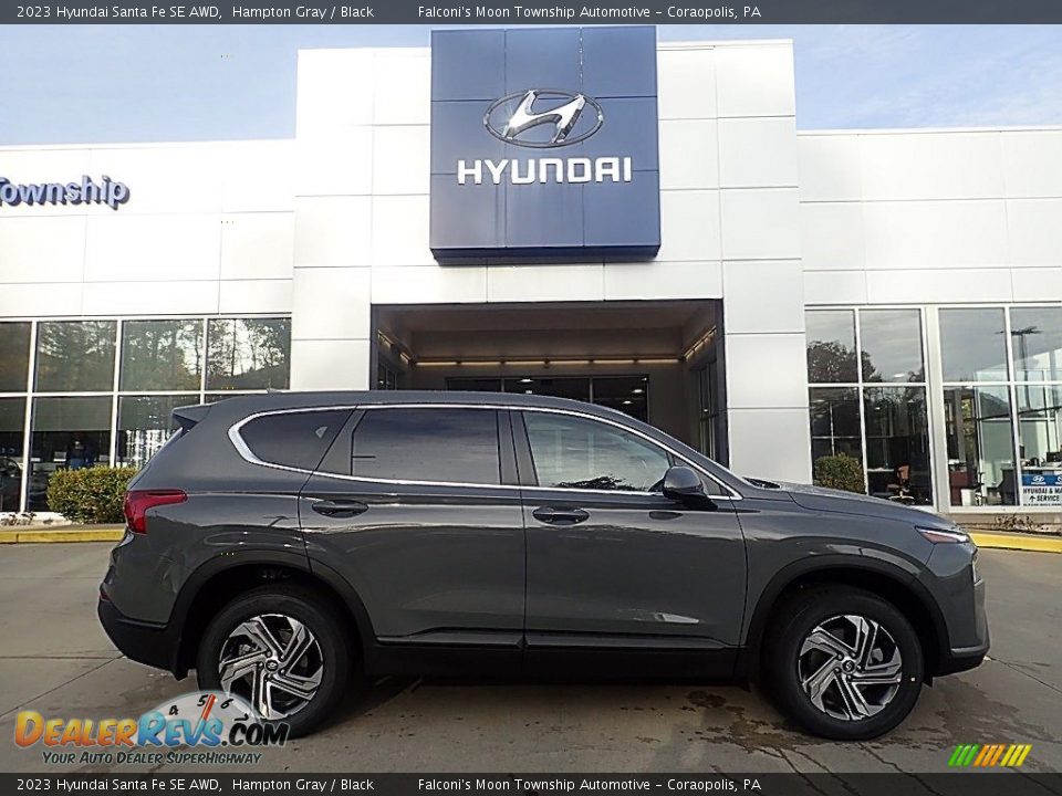 2023 Hyundai Santa Fe SE AWD Hampton Gray / Black Photo #1