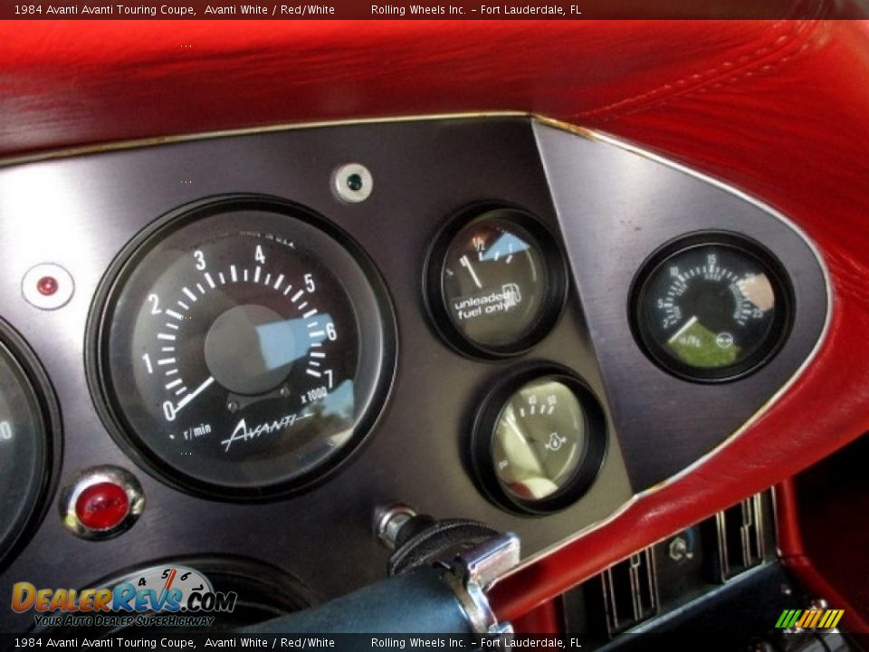 1984 Avanti Avanti Touring Coupe Gauges Photo #35