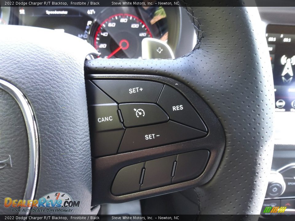 2022 Dodge Charger R/T Blacktop Frostbite / Black Photo #19