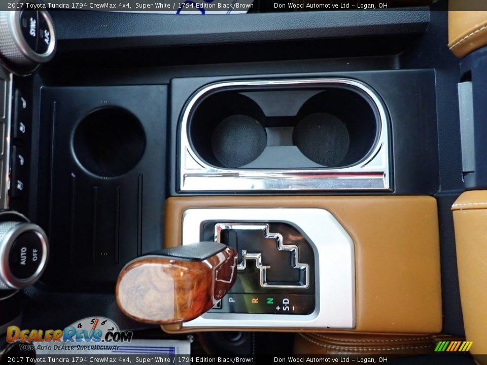 2017 Toyota Tundra 1794 CrewMax 4x4 Super White / 1794 Edition Black/Brown Photo #22