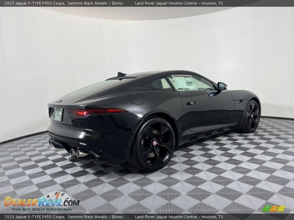 2023 Jaguar F-TYPE P450 Coupe Santorini Black Metallic / Ebony Photo #2