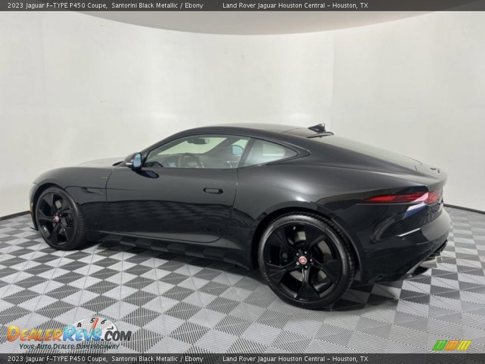 2023 Jaguar F-TYPE P450 Coupe Santorini Black Metallic / Ebony Photo #6