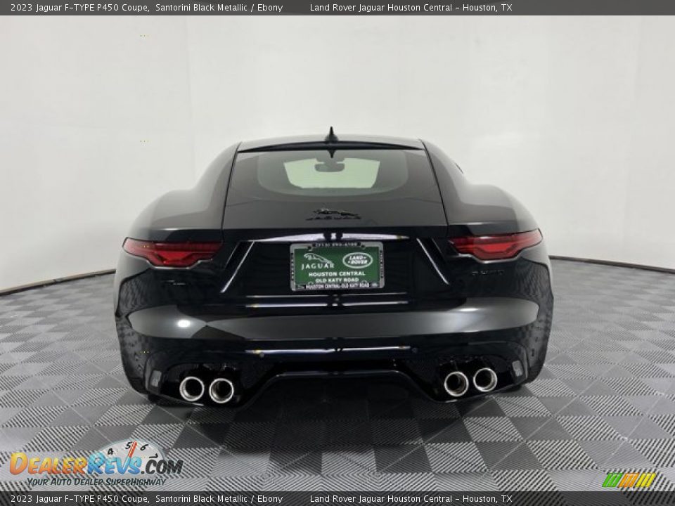 2023 Jaguar F-TYPE P450 Coupe Santorini Black Metallic / Ebony Photo #7