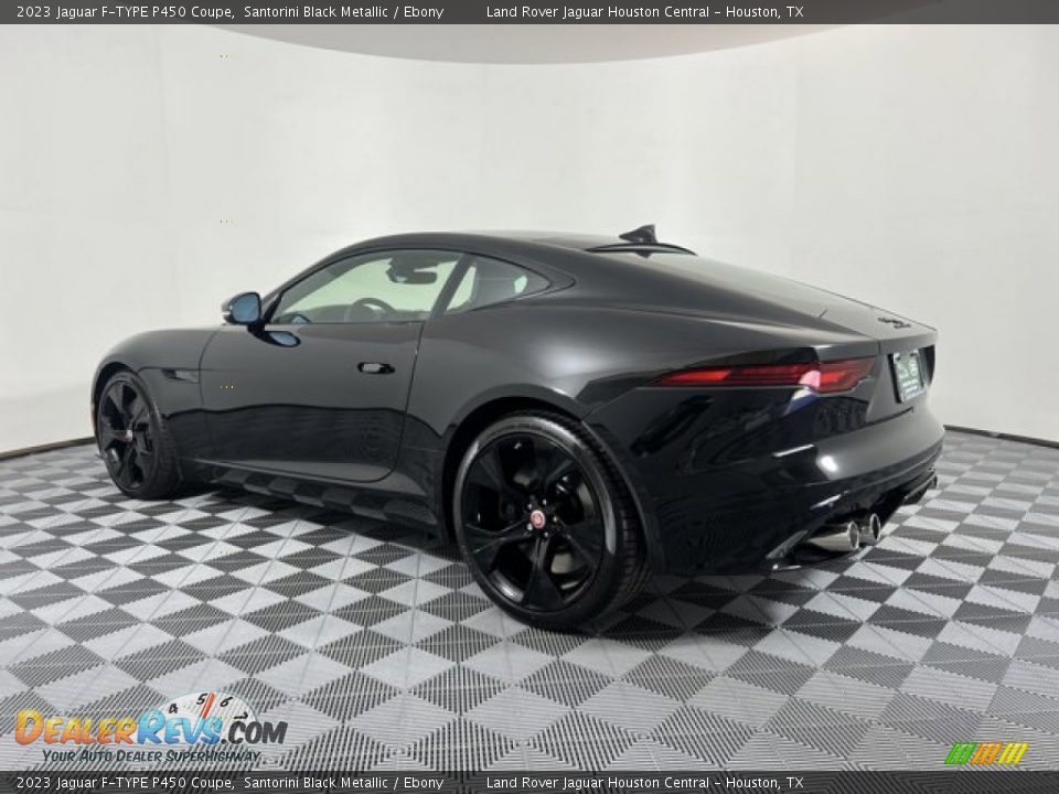 2023 Jaguar F-TYPE P450 Coupe Santorini Black Metallic / Ebony Photo #10