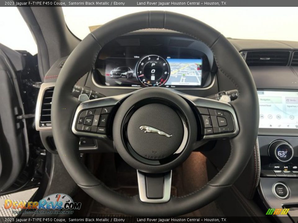 2023 Jaguar F-TYPE P450 Coupe Steering Wheel Photo #17