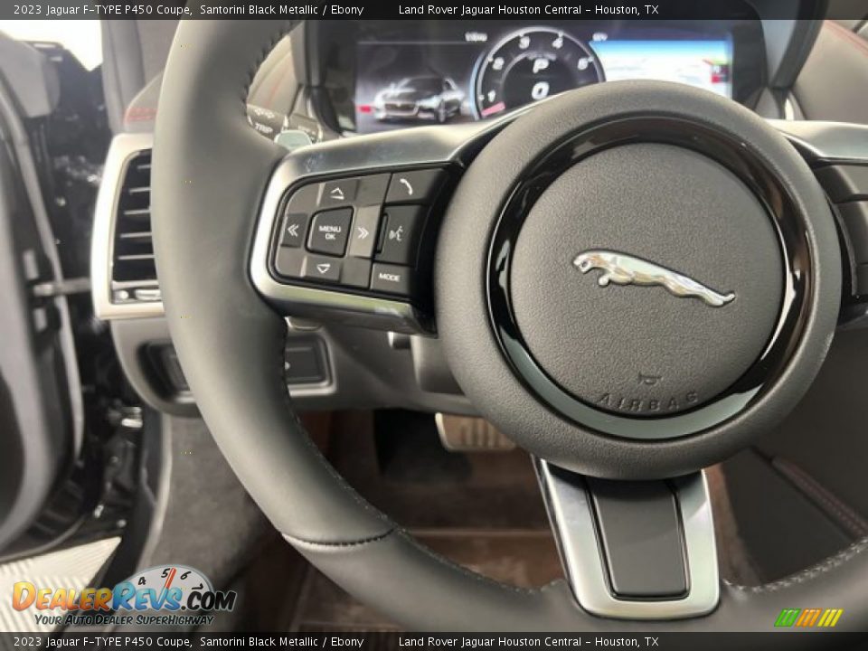 2023 Jaguar F-TYPE P450 Coupe Steering Wheel Photo #18