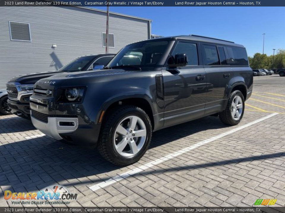 2023 Land Rover Defender 130 First Edition Carpathian Gray Metallic / Vintage Tan/Ebony Photo #1