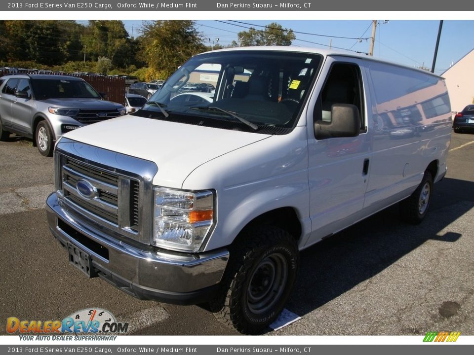 2013 Ford E Series Van E250 Cargo Oxford White / Medium Flint Photo #1