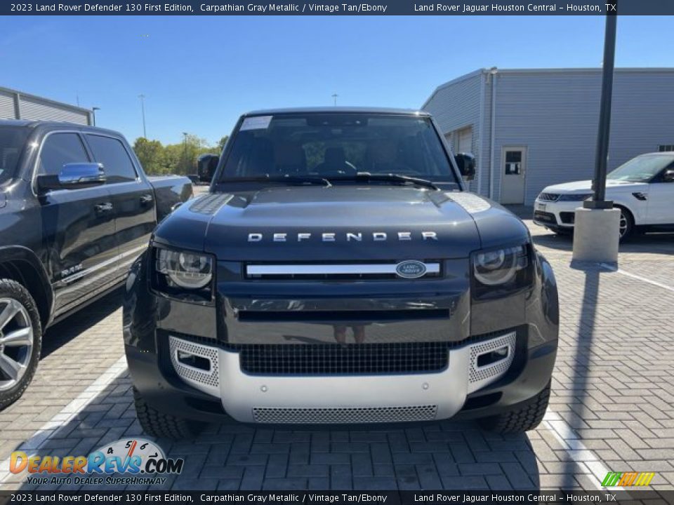 2023 Land Rover Defender 130 First Edition Carpathian Gray Metallic / Vintage Tan/Ebony Photo #6