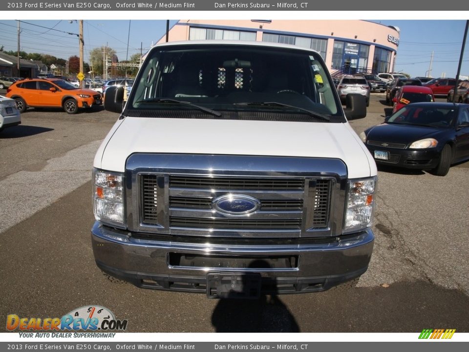 2013 Ford E Series Van E250 Cargo Oxford White / Medium Flint Photo #2