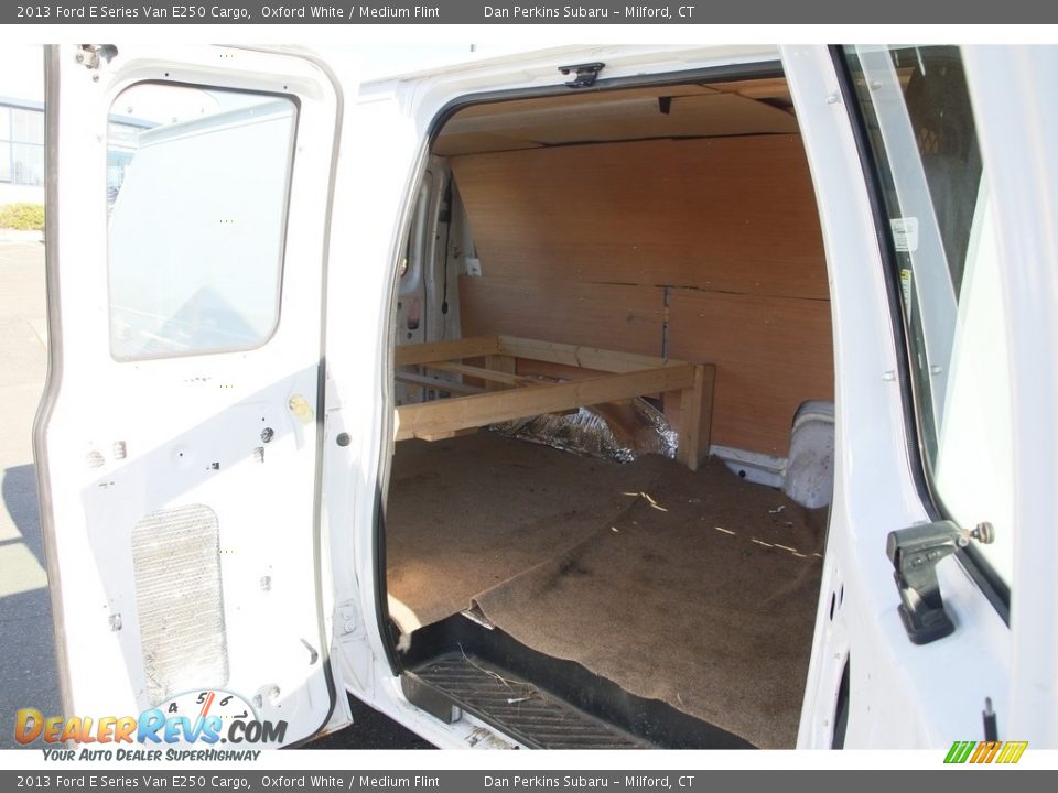 2013 Ford E Series Van E250 Cargo Oxford White / Medium Flint Photo #12
