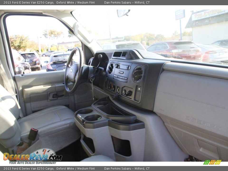 2013 Ford E Series Van E250 Cargo Oxford White / Medium Flint Photo #13
