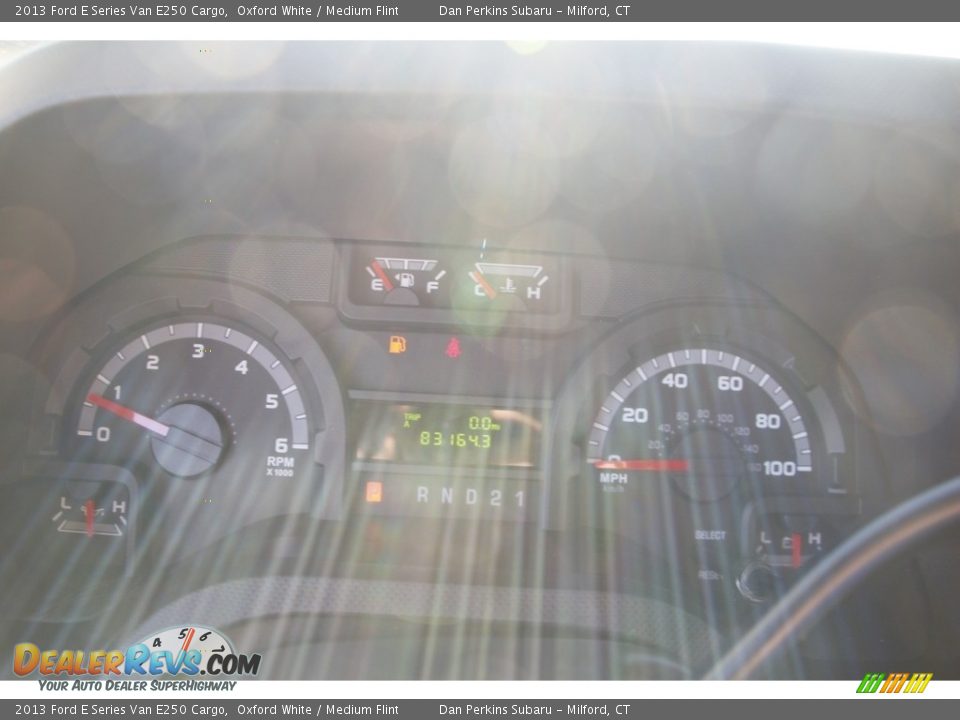 2013 Ford E Series Van E250 Cargo Oxford White / Medium Flint Photo #15