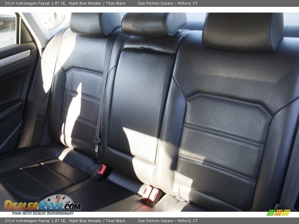 Rear Seat of 2014 Volkswagen Passat 1.8T SE Photo #13