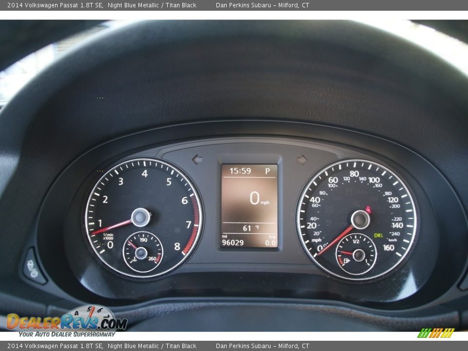 2014 Volkswagen Passat 1.8T SE Gauges Photo #18