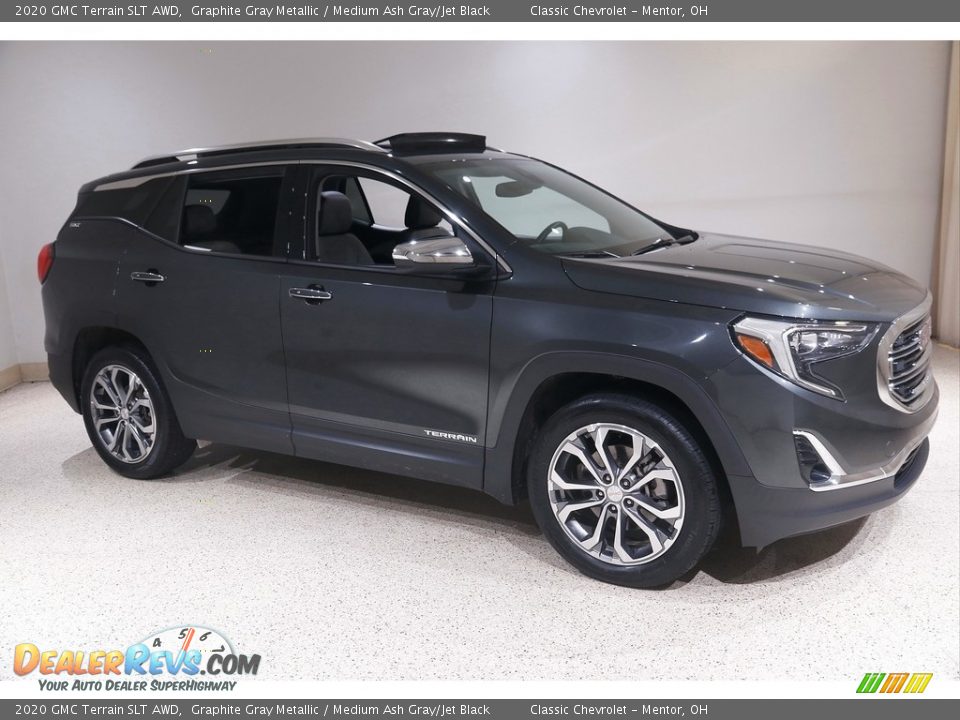 2020 GMC Terrain SLT AWD Graphite Gray Metallic / Medium Ash Gray/Jet Black Photo #1