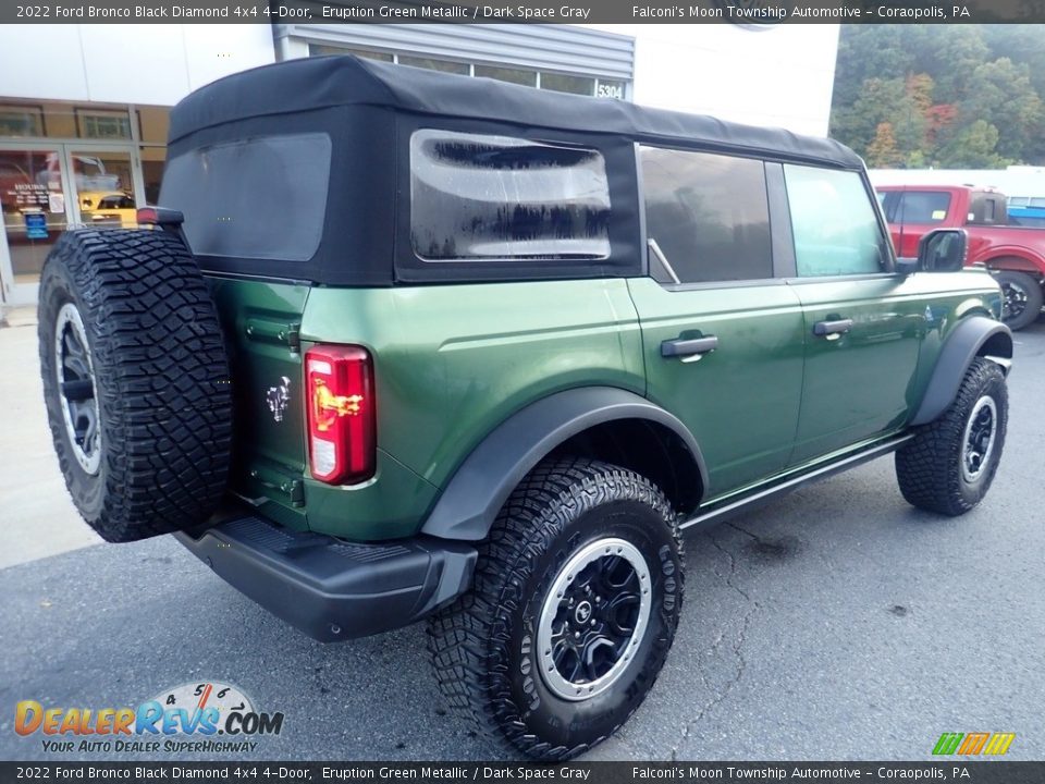 2022 Ford Bronco Black Diamond 4x4 4-Door Eruption Green Metallic / Dark Space Gray Photo #2