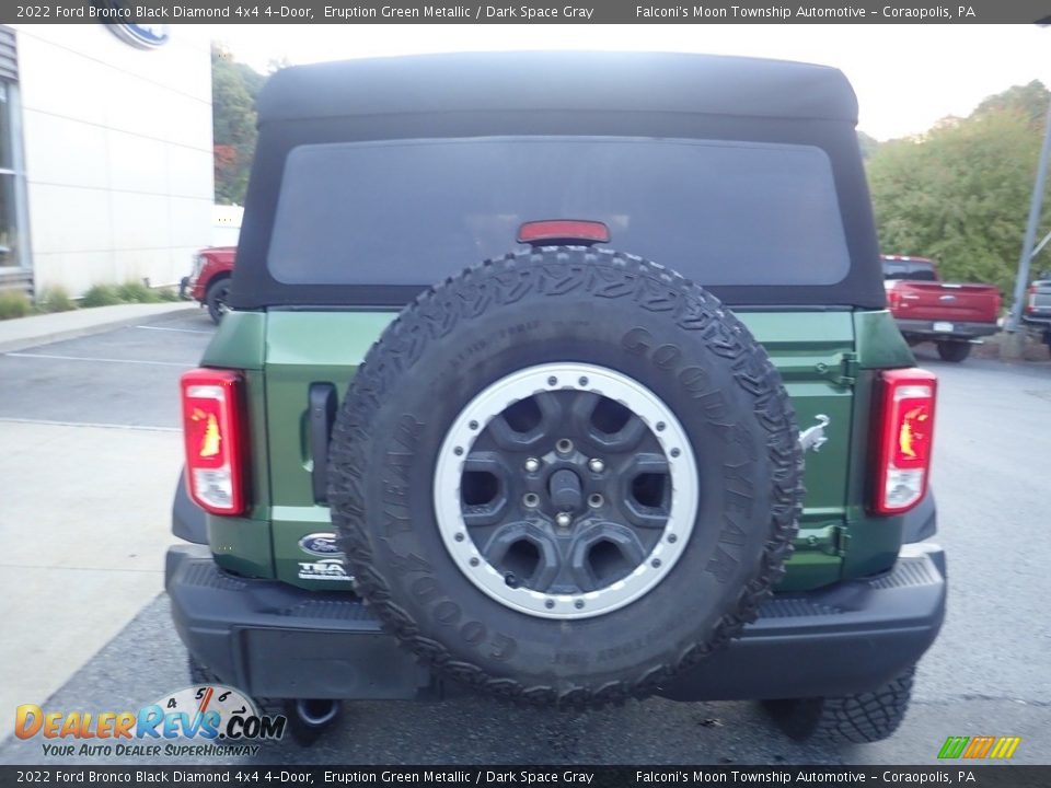 2022 Ford Bronco Black Diamond 4x4 4-Door Eruption Green Metallic / Dark Space Gray Photo #3