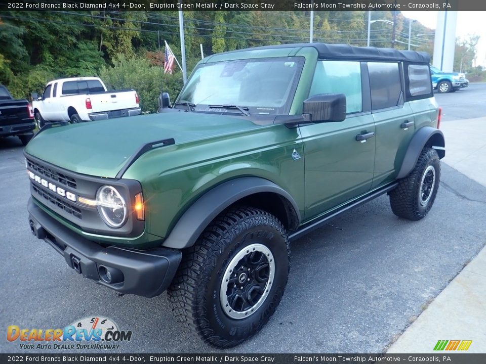 2022 Ford Bronco Black Diamond 4x4 4-Door Eruption Green Metallic / Dark Space Gray Photo #7