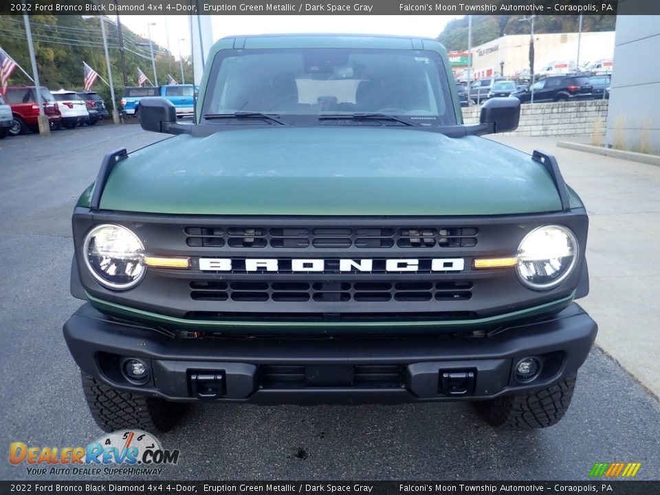 2022 Ford Bronco Black Diamond 4x4 4-Door Eruption Green Metallic / Dark Space Gray Photo #8