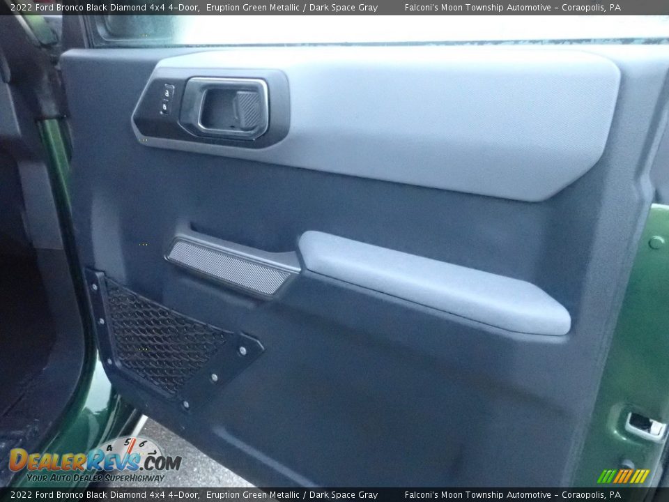 2022 Ford Bronco Black Diamond 4x4 4-Door Eruption Green Metallic / Dark Space Gray Photo #14