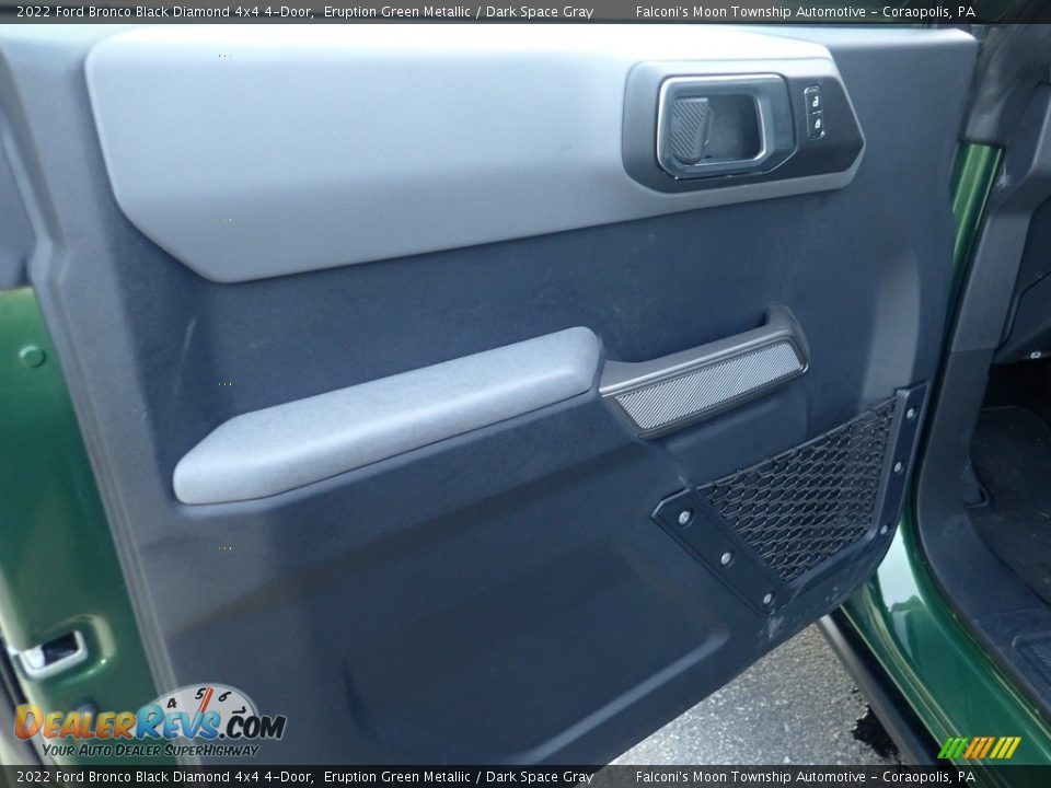 Door Panel of 2022 Ford Bronco Black Diamond 4x4 4-Door Photo #21