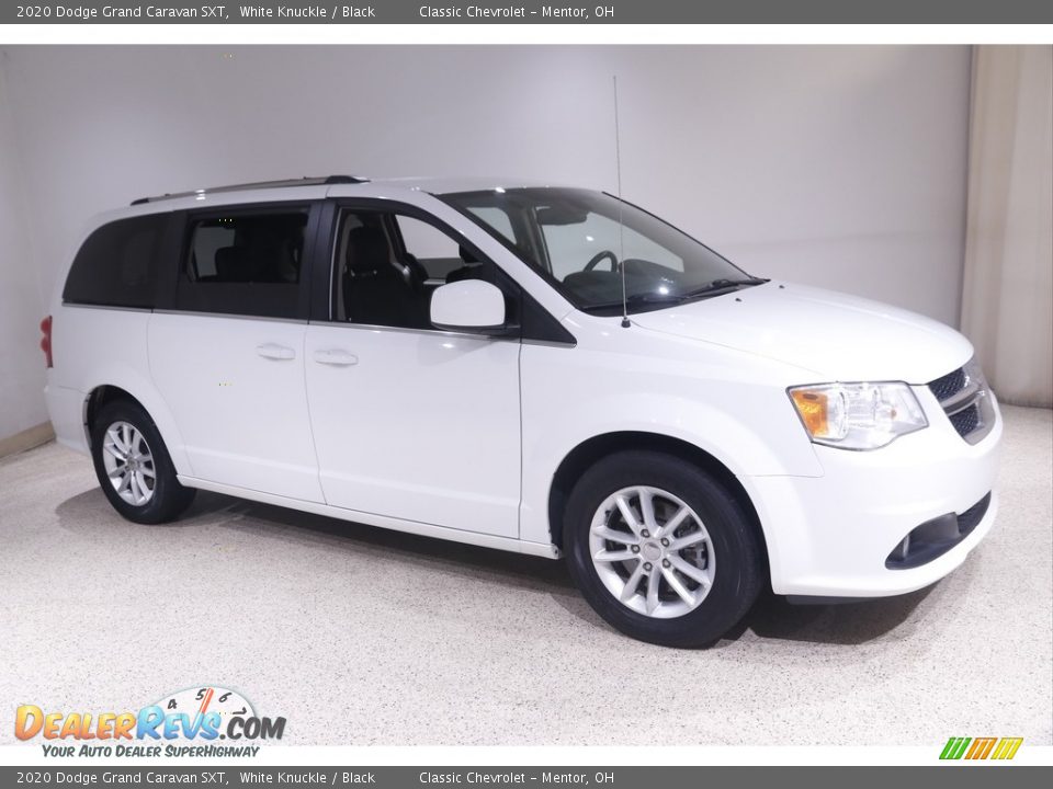 2020 Dodge Grand Caravan SXT White Knuckle / Black Photo #1