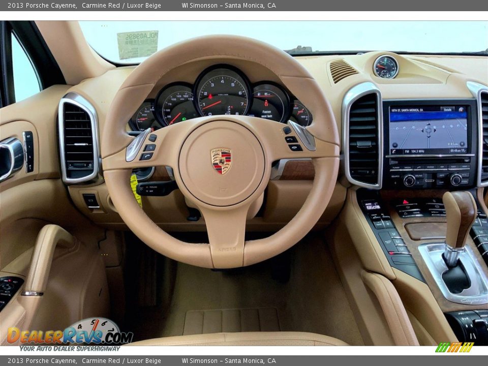 2013 Porsche Cayenne  Steering Wheel Photo #4