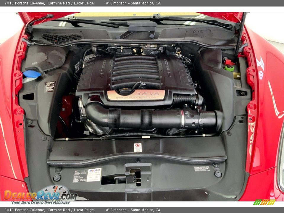 2013 Porsche Cayenne  3.6 Liter DFI DOHC 24-Valve VVT V6 Engine Photo #8