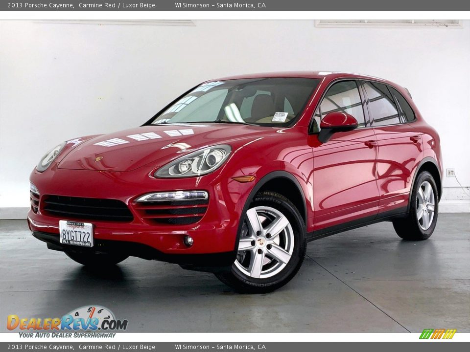 Front 3/4 View of 2013 Porsche Cayenne  Photo #11