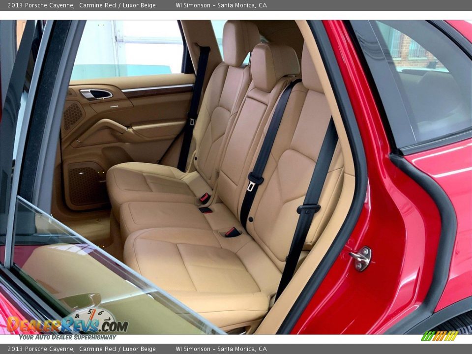Rear Seat of 2013 Porsche Cayenne  Photo #19
